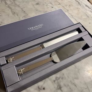 Vera Wang Wedge Wood Love Knots Cake Knife & Server